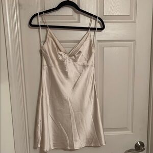princess polly champagne mini dress